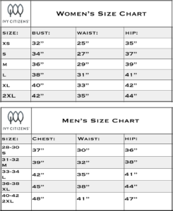 Sizing Help – Ivy Citizens